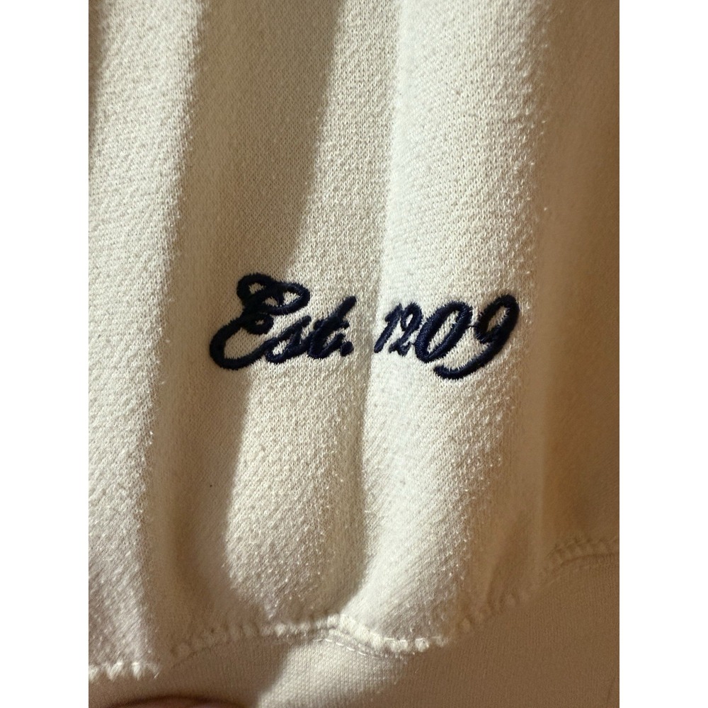 Cambridge University‎ Sweatshirt Adult Small Crewneck White Embroidered Crest - Picture 3 of 6